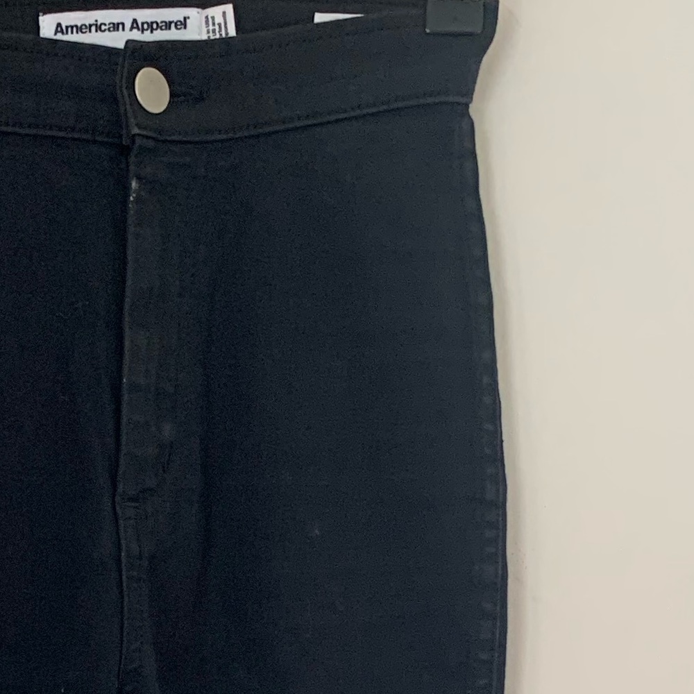 American Apparel Black Skinny Jeans